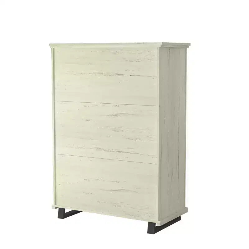 Set da 2 pezzi per camera da letto – Cassettiera a 9 cassetti e comò a 5 cassetti, bianco sporco