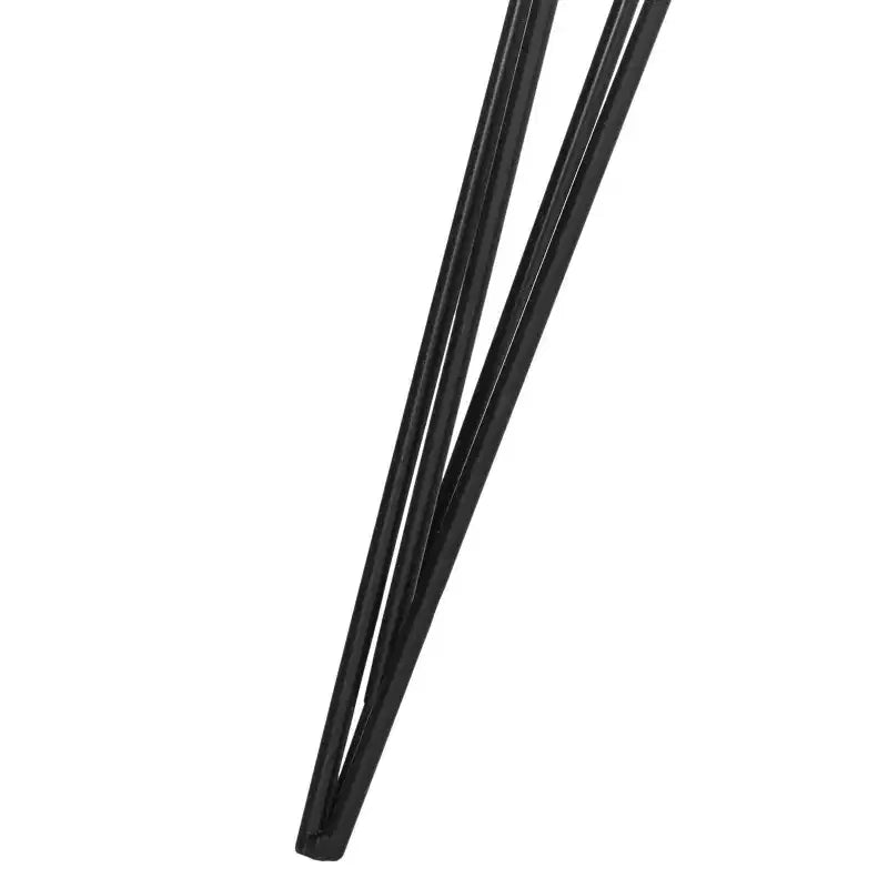 Tavolino da Caffè Ovale di Metà Secolo Retrò con Gambe a Forcina