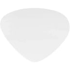 Tavolino d'appoggio Accent Mid-Century Moderno – Piano Bianco e Gambe in Ferro Nero
