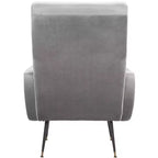 Sedia Imbottita di Design con Struttura in Legno