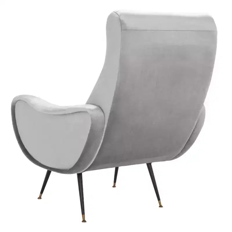 Sedia Imbottita di Design con Struttura in Legno