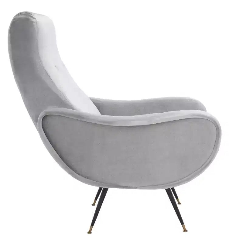 Sedia Imbottita di Design con Struttura in Legno