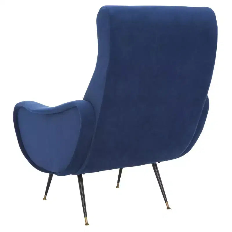 Sedia Imbottita di Design con Struttura in Legno