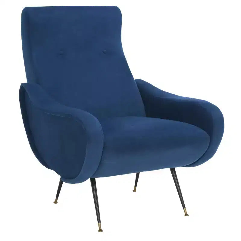 Sedia Imbottita di Design con Struttura in Legno