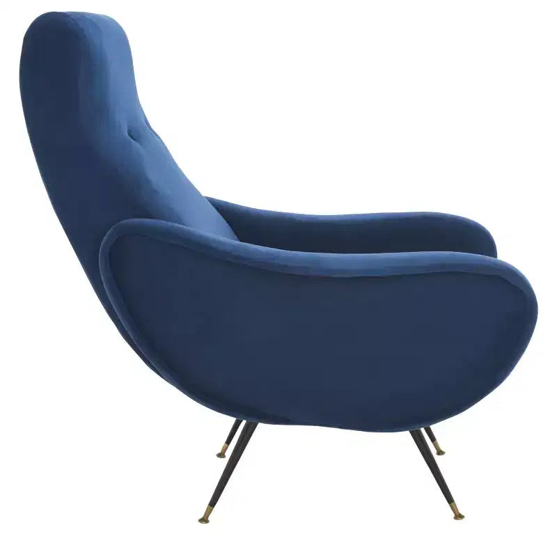 Sedia Imbottita di Design con Struttura in Legno