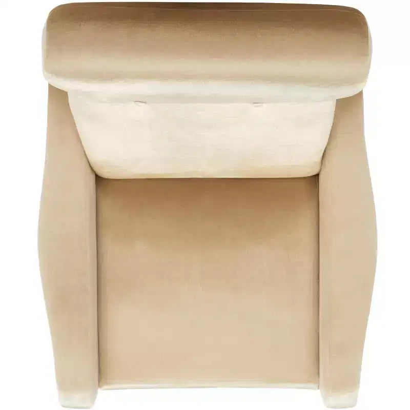 Sedia Imbottita di Design con Struttura in Legno