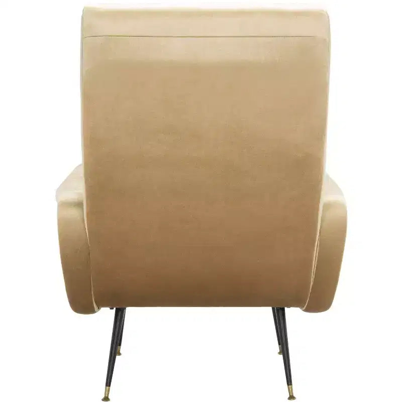 Sedia Imbottita di Design con Struttura in Legno