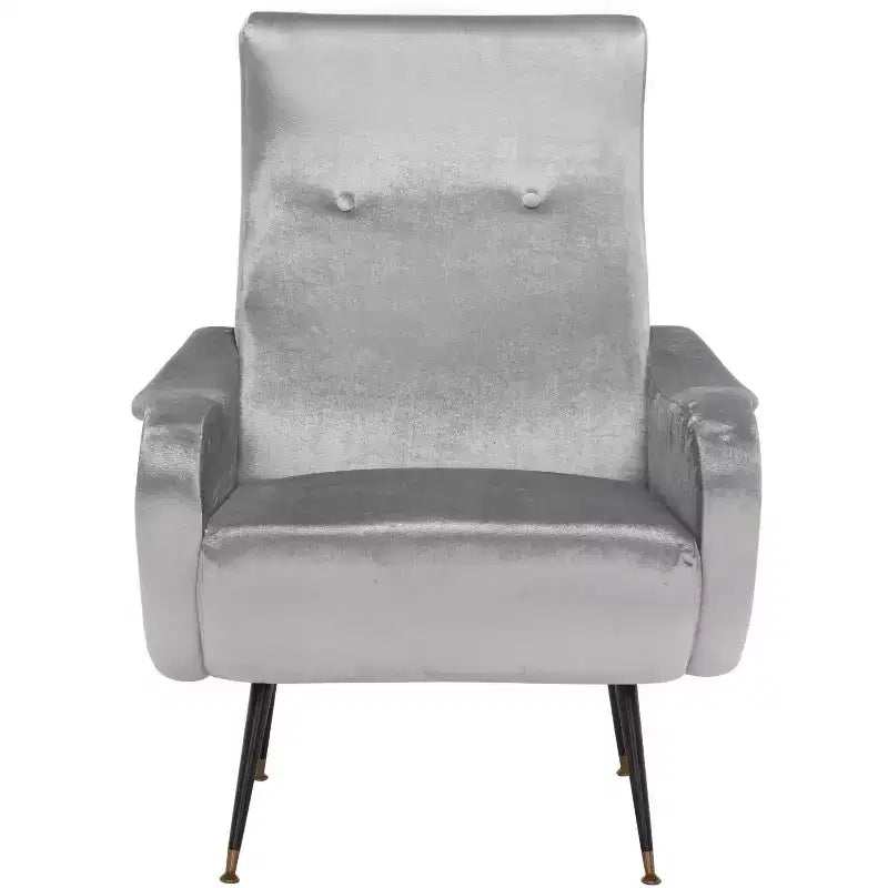 Sedia Imbottita di Design con Struttura in Legno