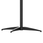 Tavolo da cocktail rotondo in legno da 36" con colonne da 30" e 42" di altezza