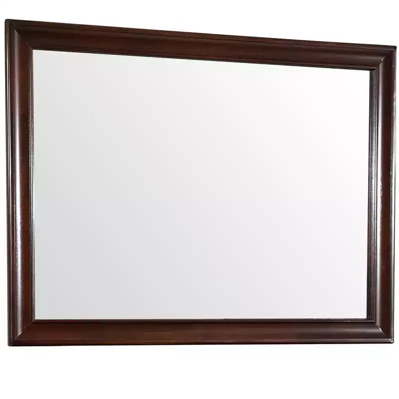Specchio da comò rettangolare moderno con cornice 45 in. x 33 in.