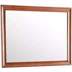Specchio da comò rettangolare moderno con cornice 45 in. x 33 in.