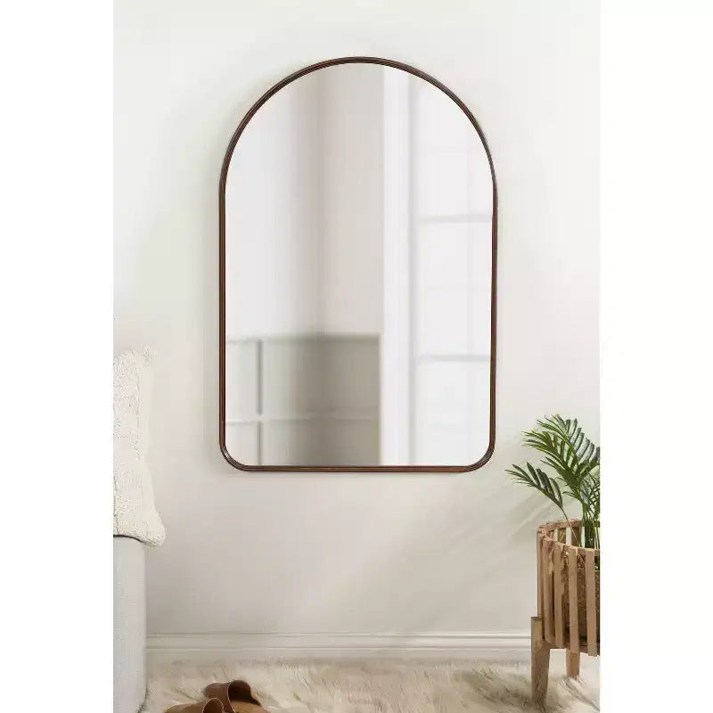 Specchio da Parete Ad Arco Con Cornice