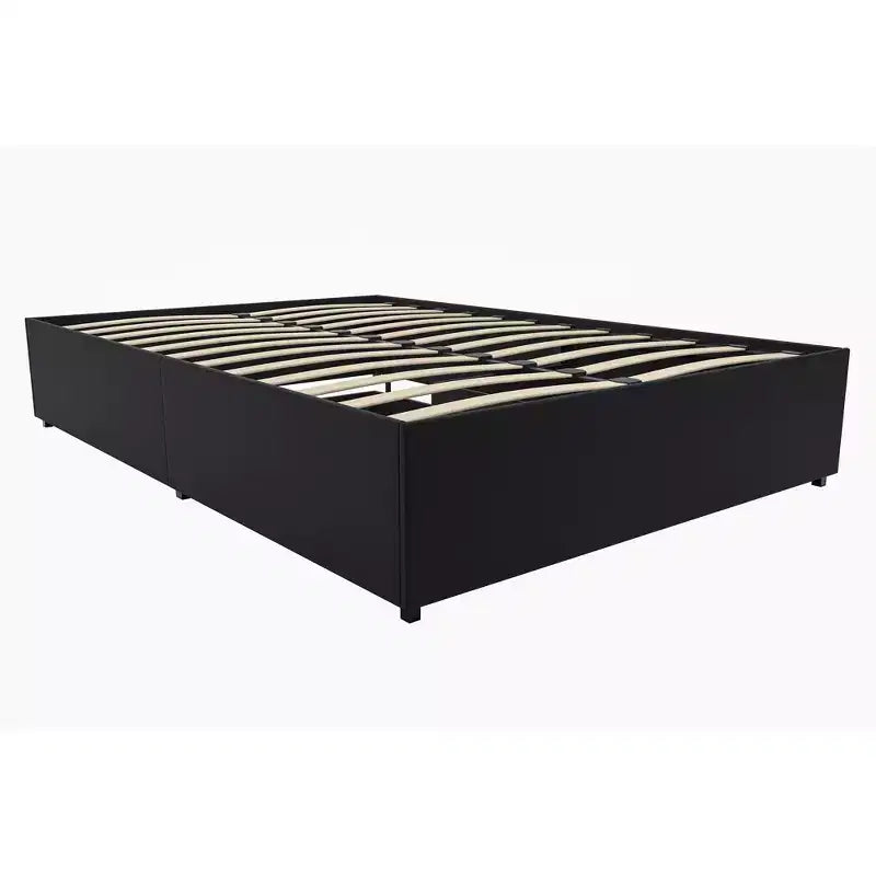 Letto matrimoniale Queen con cassetti contenitore