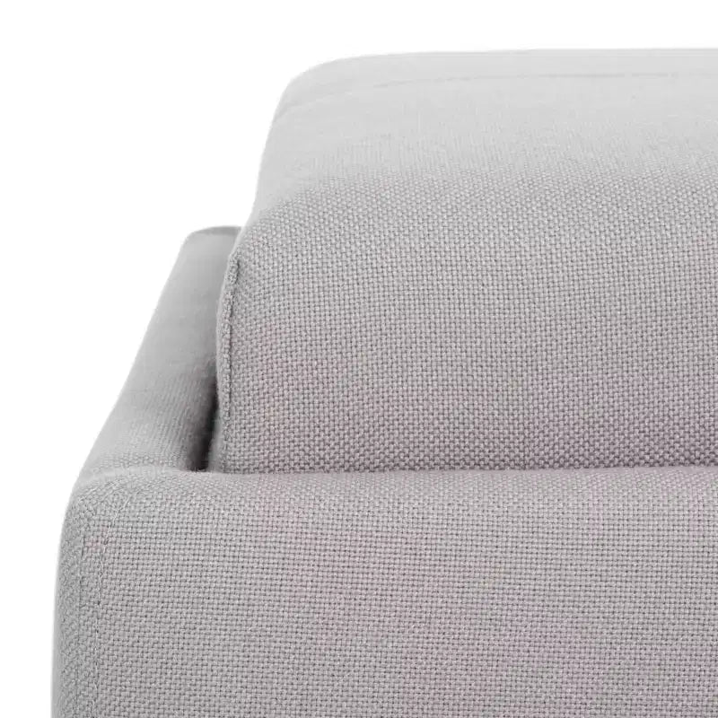 Pouf Contenitore Quadrato con Coperchio a Vassoio Ribaltabile