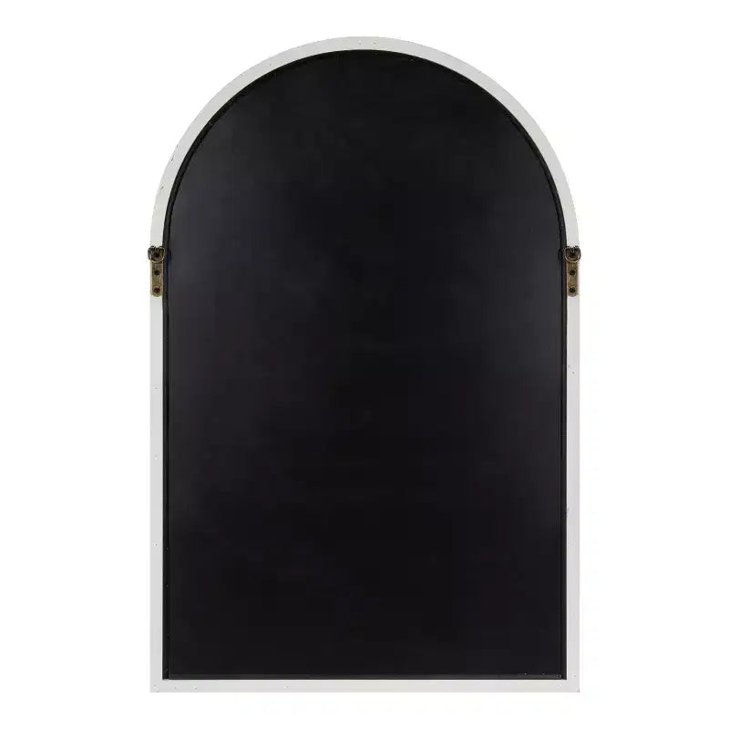 Specchio da parete a finestra ad arco, 24x36, Bianco