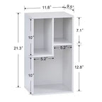 Libreria a 3 ripiani, Scaffale in legno