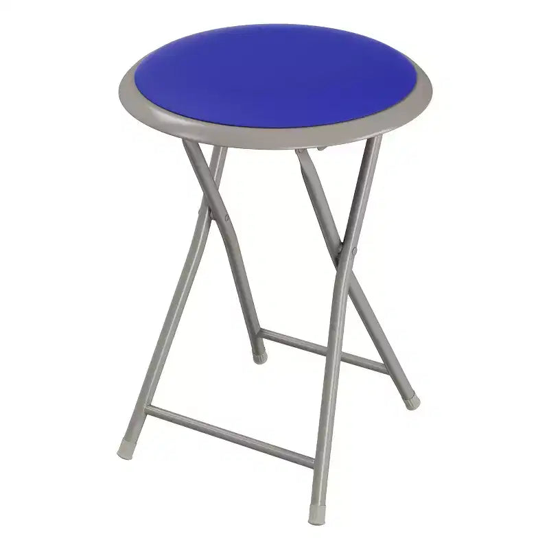 Sgabello pieghevole senza schienale da 45,7 cm con capacità di 102 kg