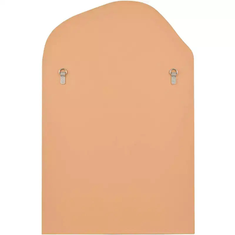 Specchio da parete ad arco con cornice dorata e vetro smussato, 26 x 40 pollici