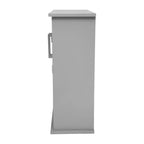Pensile da bagno con ripiano regolabile, ante con chiusura magnetica e ripiano a giorno