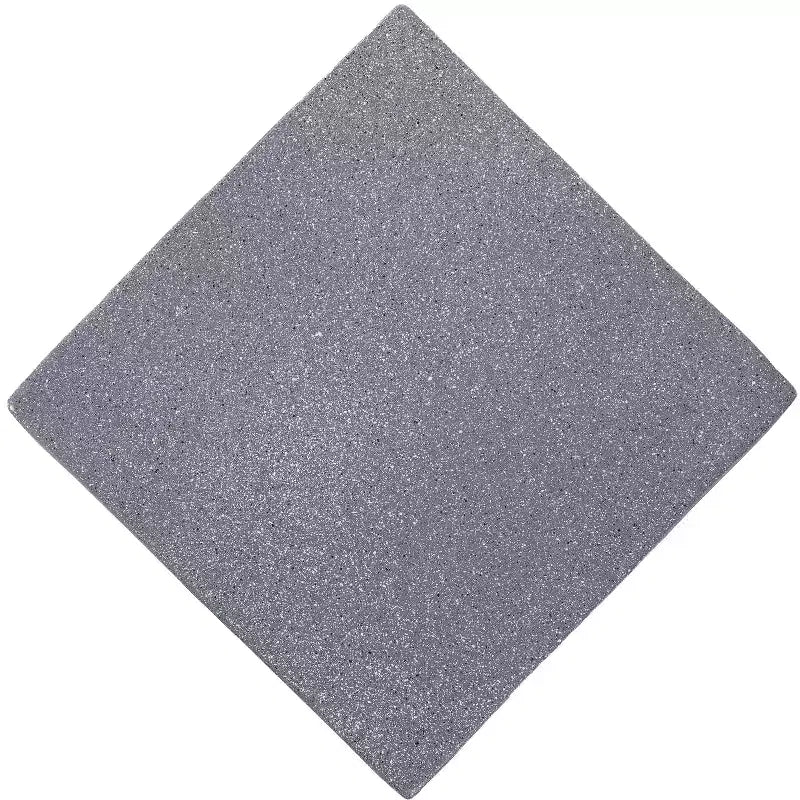 Tavolino d'appoggio quadrato da 20,75" per interni/esterni con finitura in terrazzo
