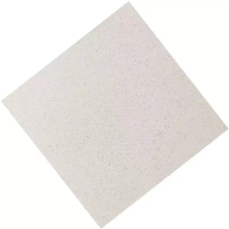 Tavolino d'appoggio quadrato da 20,75" per interni/esterni con finitura in terrazzo