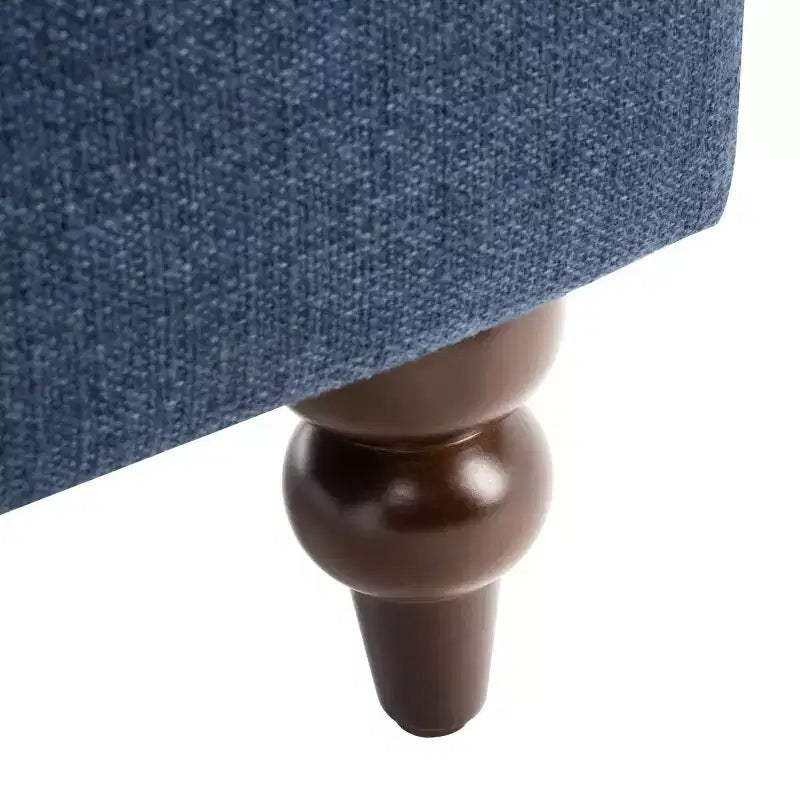 Sedia Imbottita di Design con Struttura in Legno