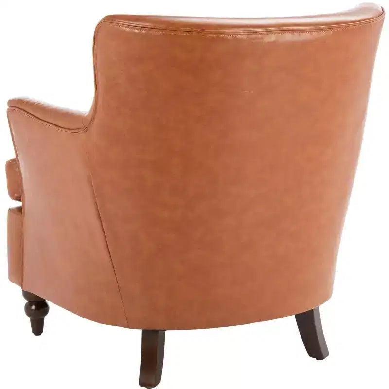 Sedia Imbottita di Design con Struttura in Legno