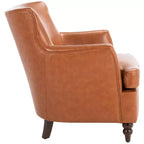 Sedia Imbottita di Design con Struttura in Legno