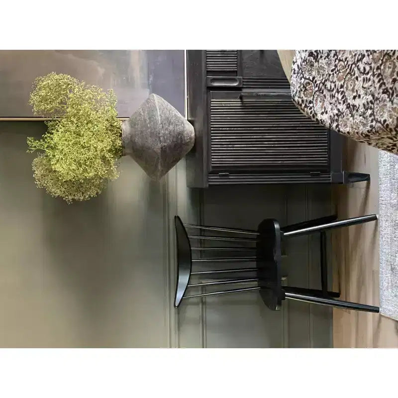 Sedia da pranzo senza braccioli, set da 2