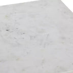 Tavolino quadrato con piano in marmo